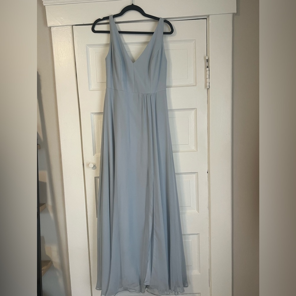 Bella Bridesmaids Baby Blue Bridesmaid/Formal Dress